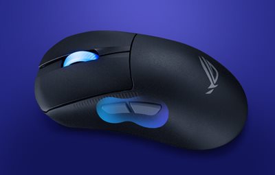 The side buttons of the Keris II Ace highlighted to show its optimal placing