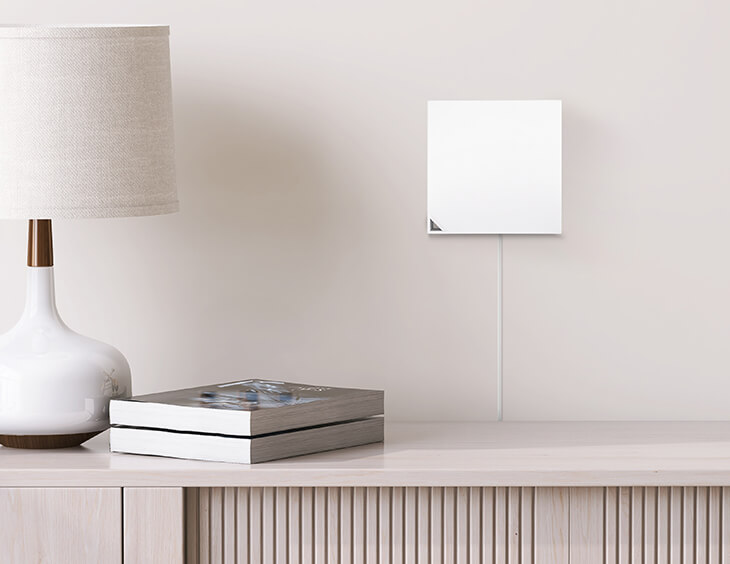Wandmontage auf kleinstem Raum