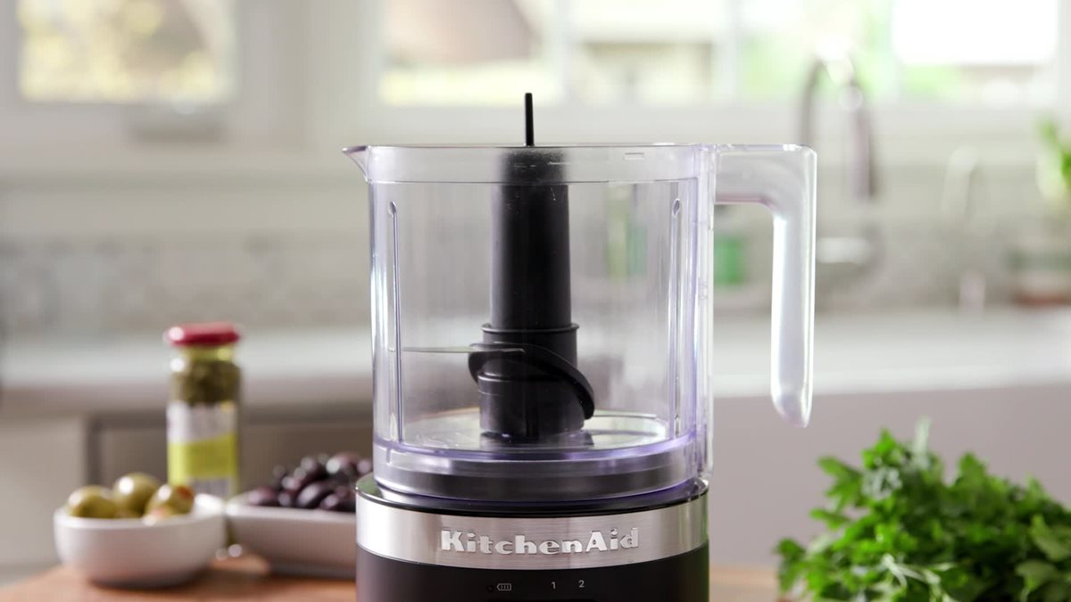 KitchenAid Cordless Food Chopper Black Matte, 5-Cup KFCB519BM