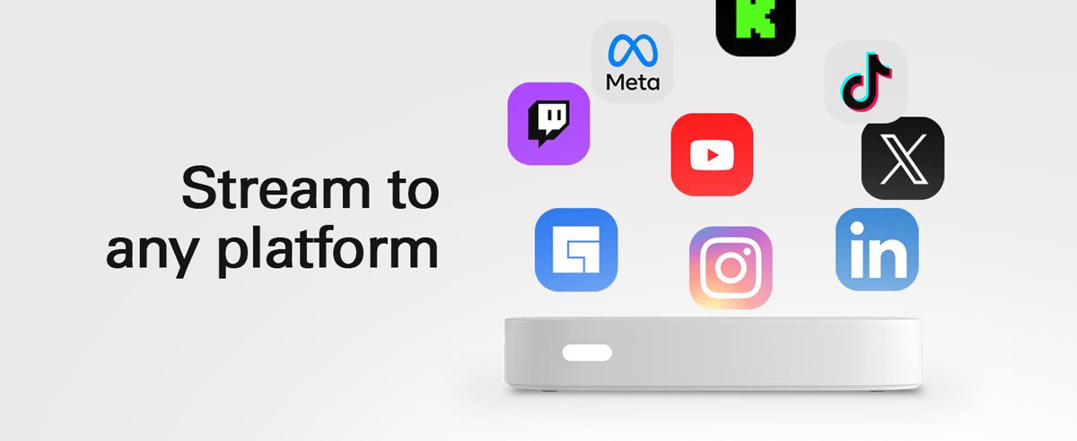 stream to any platform