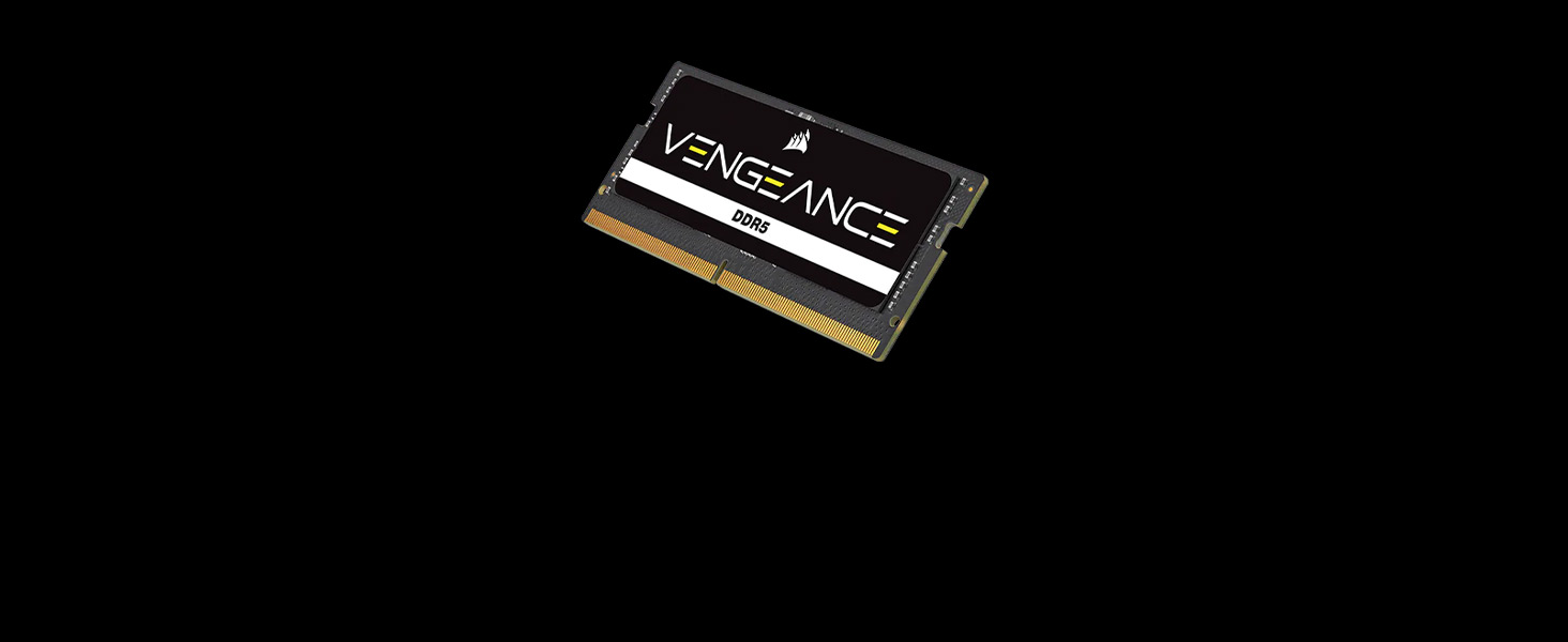 Mémoire RAM - CORSAIR - Vengeance DDR5 - 32GB 1x32GB SODIMM - 4800 MHz -  1,1V - Noir (CMSX32GX5M1A4800C40) - Cdiscount Informatique