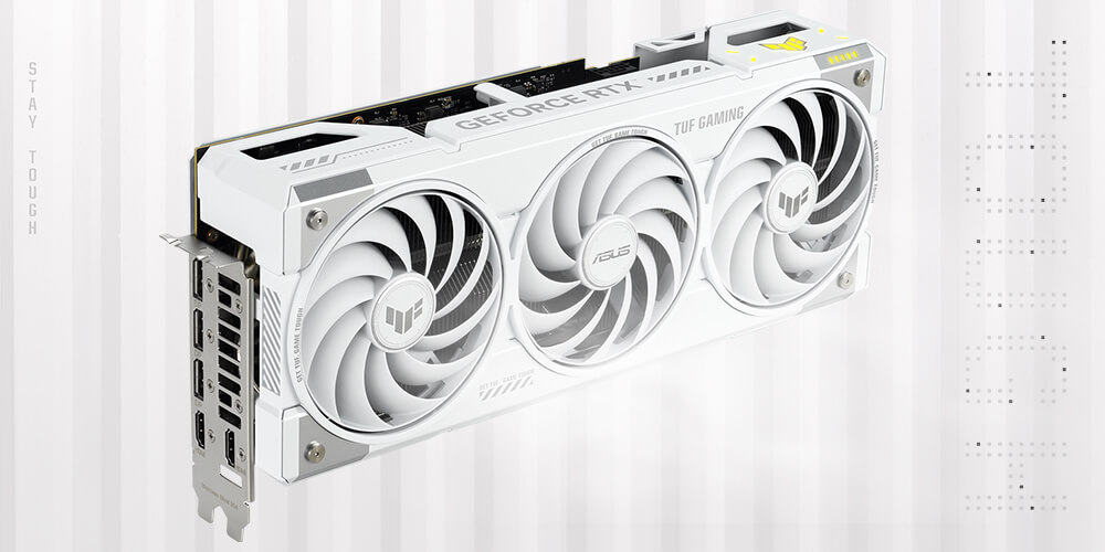 ASUS TUF Gaming GeForce RTX 5070 Ti 16GB GDDR7 BTF White OC