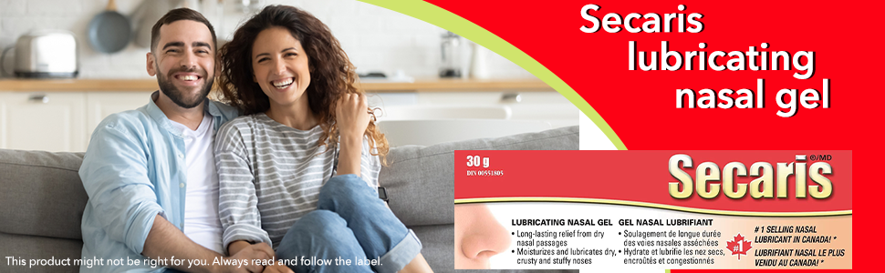 lubricating nose gel Secaris Nasal Lubricant, 30g Gel – Green Valley Pharmacy