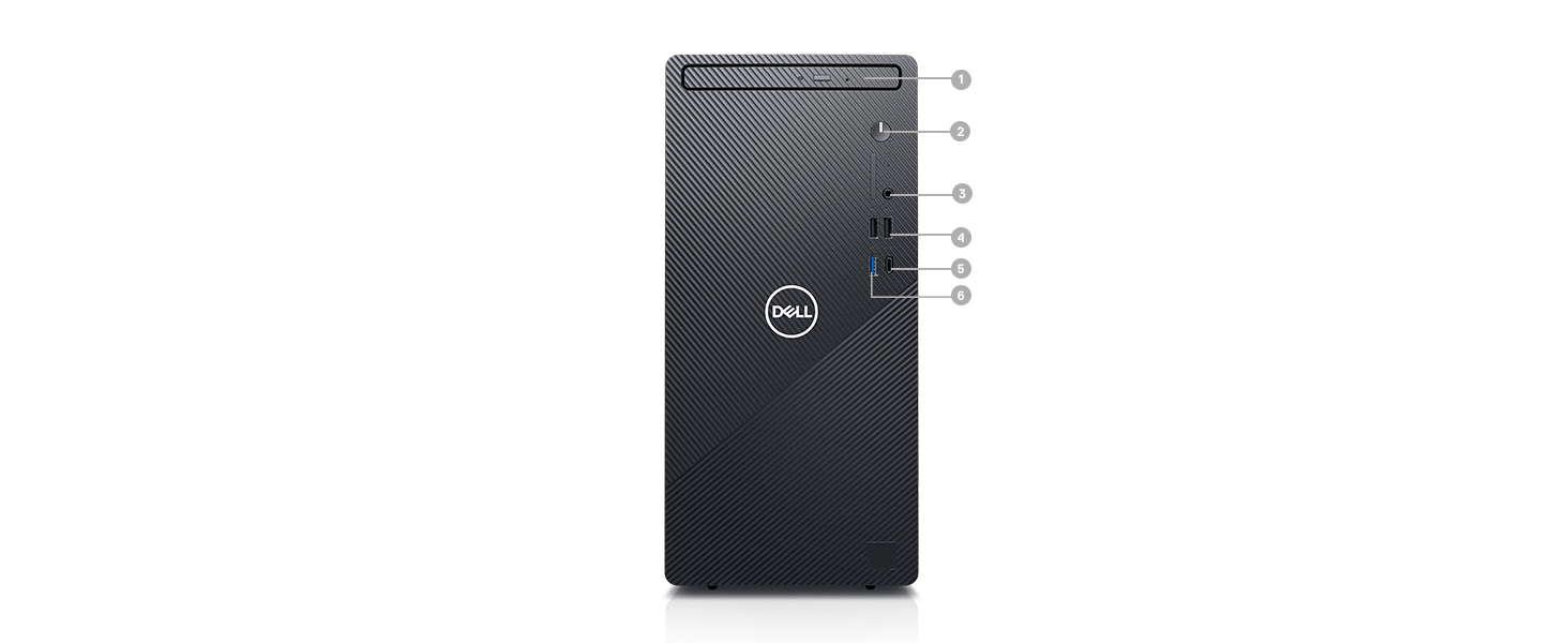 Dell Inspiron Desktop - 11th Gen Intel Core i5-11400 i3891-5012BLK