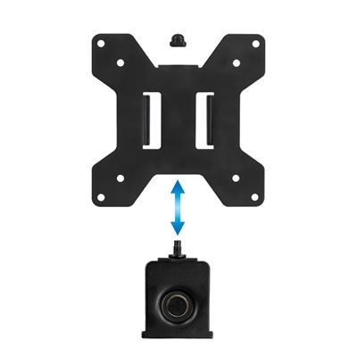 Easy to Set Up - detachable VESA plate