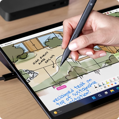 Navigate your way — pen, touch, or voice