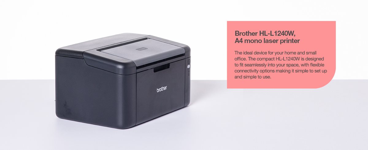 Brother HL-L1240W, A4 mono laser printer header