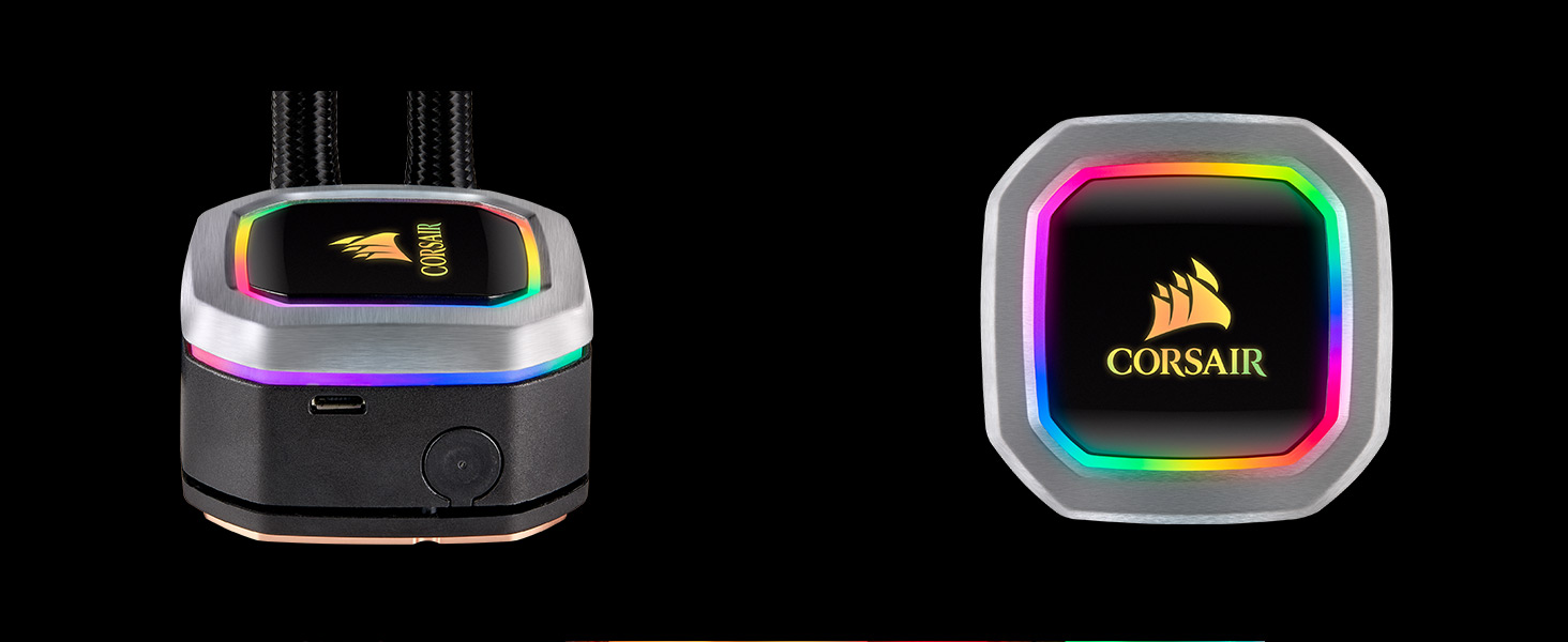 簡易水冷 CORSAIR H100i RGB PLATINUM Corsair Hydro Series H100i RGB PLATINUM SE 240mm Liquid CPU