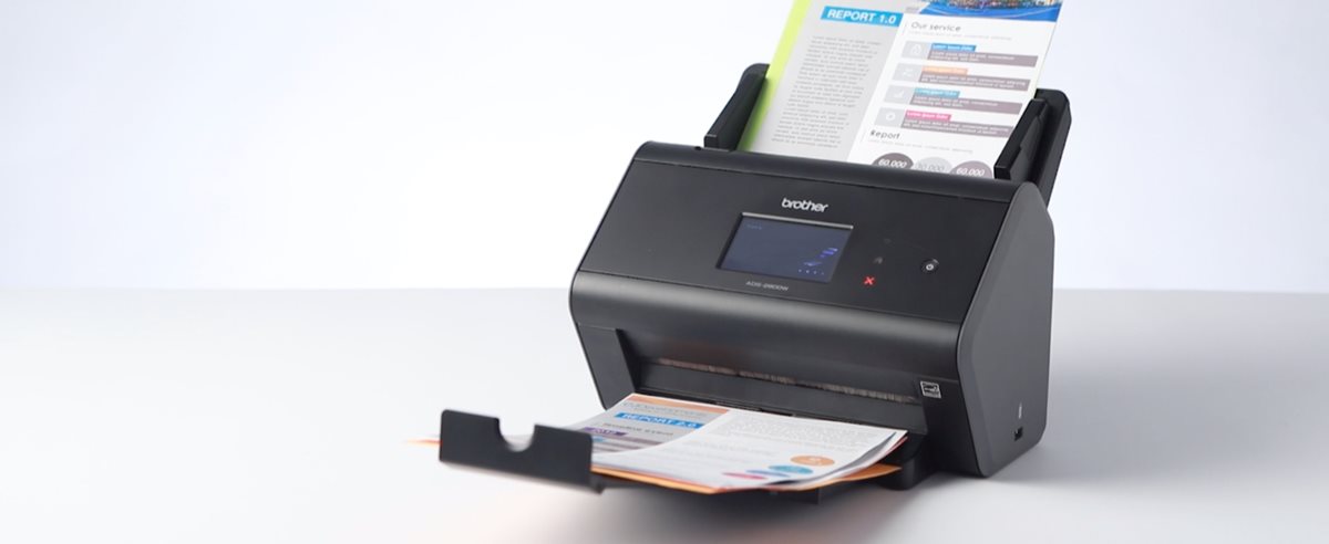 Brother ADS-2800W Wireless Document Scanner (30ppm/60ipm)