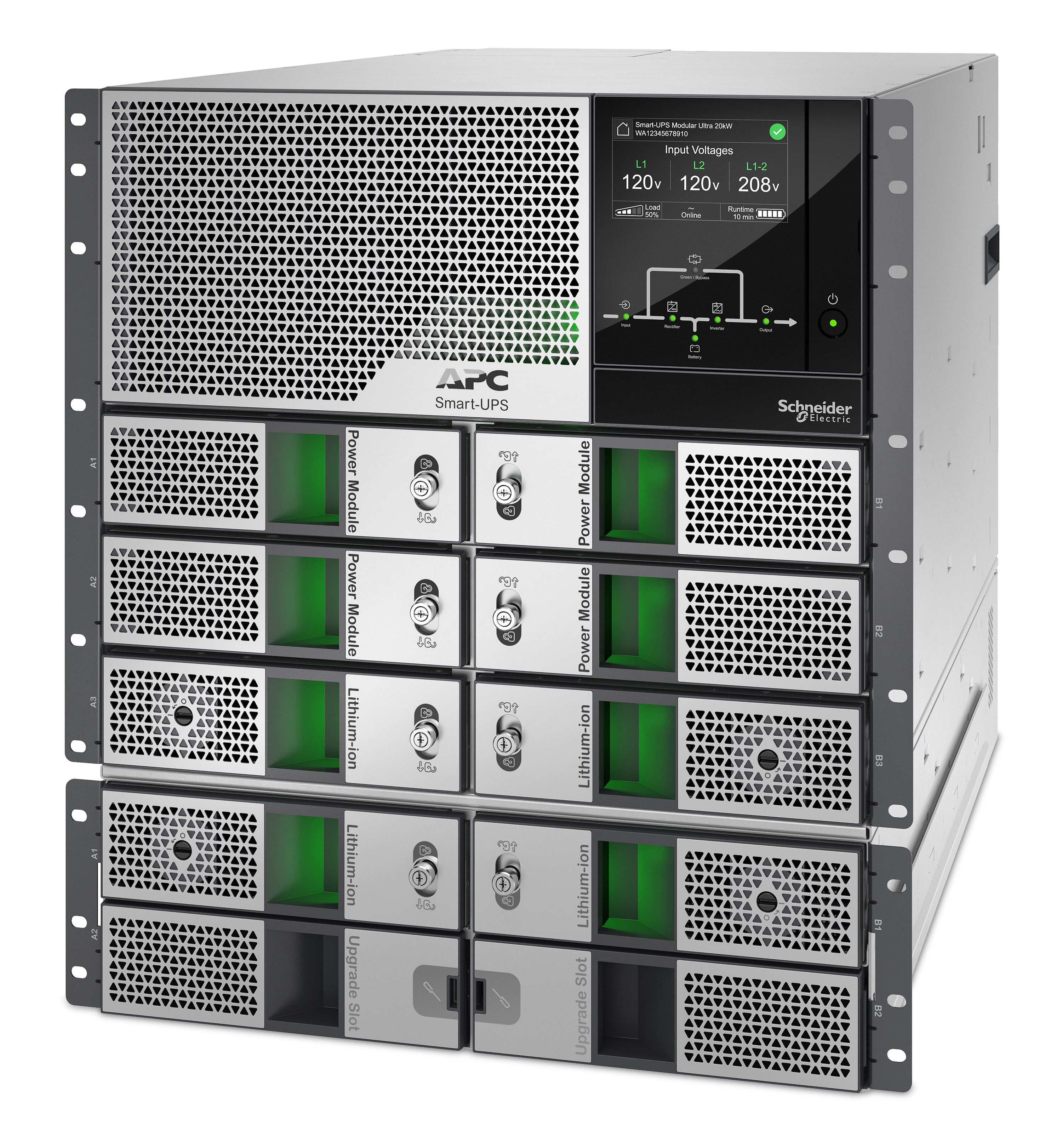 APC Smart-UPS Modular Ultra - UPS - on-line, scalable, n+1 redundant ...