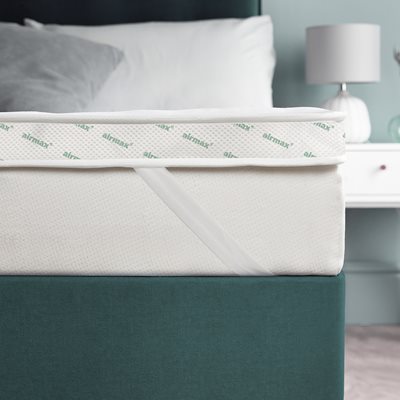 silentnight anti allergy airmax mattress topper