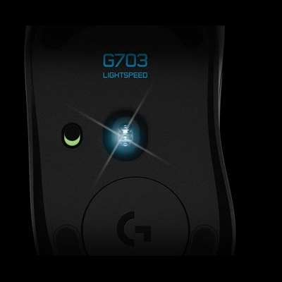Oprigtighed Frastødende fire gange Logitech G703 LIGHTSPEED HERO Wireless - Gaming Mus - Optisk - 6 knapper -  Sort med RGB lys