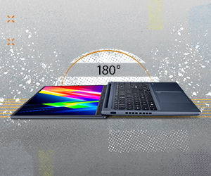 ASUS VivoBook FHD 15.6” OLED Notebook, AMD Ryzen 7 5800H, 16GB RAM