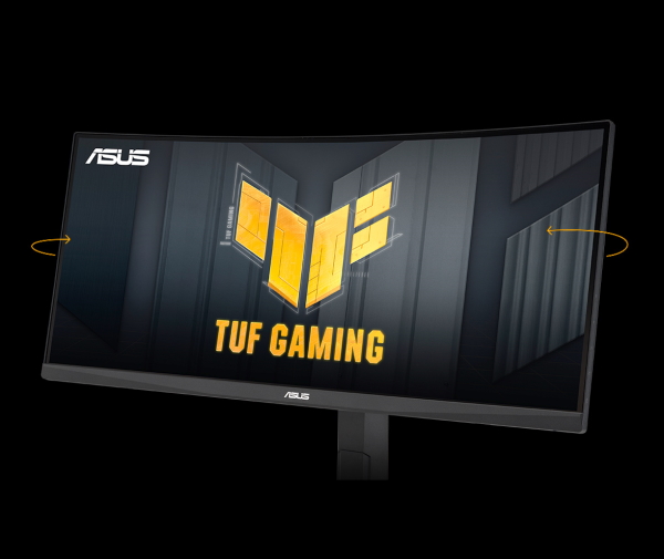 asus tuf gaming vg30vql1a 29.5 hdr ultrawide curved monitor