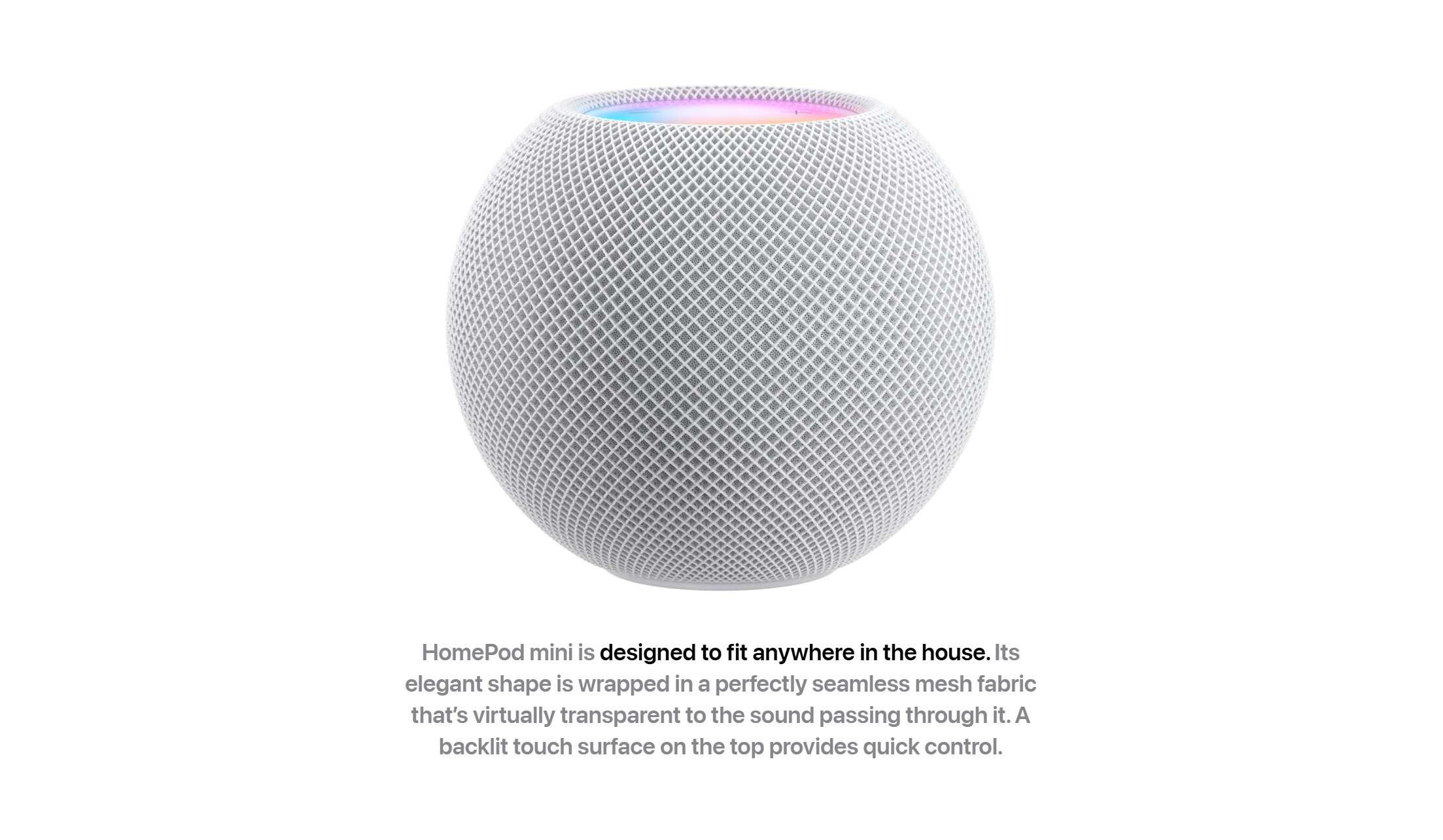 Buy Apple HomePod Mini Smart Speaker - Blue | Wireless speakers