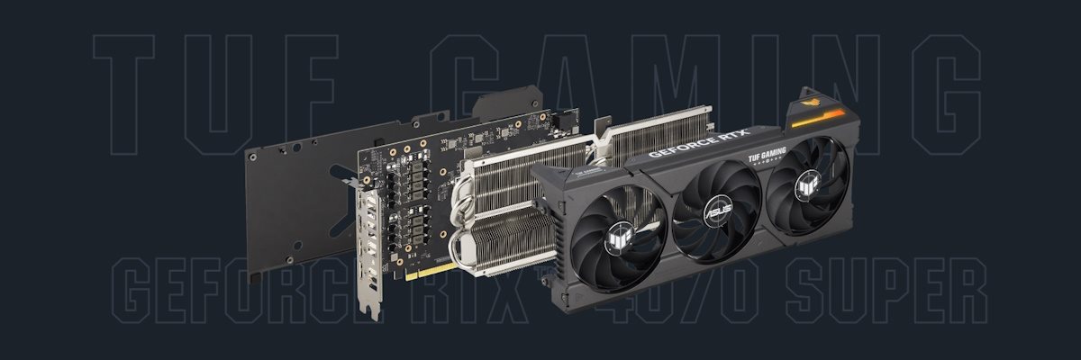 ASUS TUF Gaming GeForce RTX™ 4070 SUPER 12GB GDDR6X OC Edition