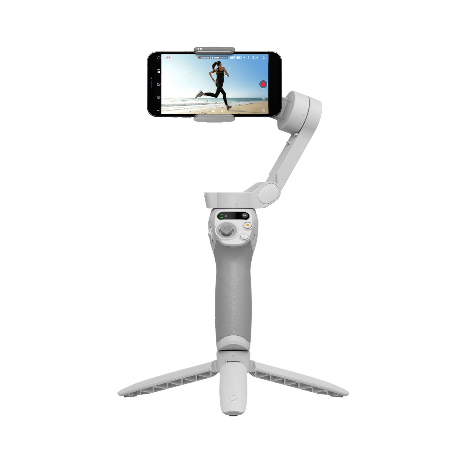 DJI Osmo Mobile SE Smartphone 3 Axis Gimbal Stabilizer Gray - Open