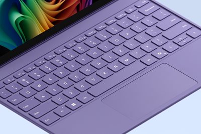 Spacious precision touchpad for all your needs