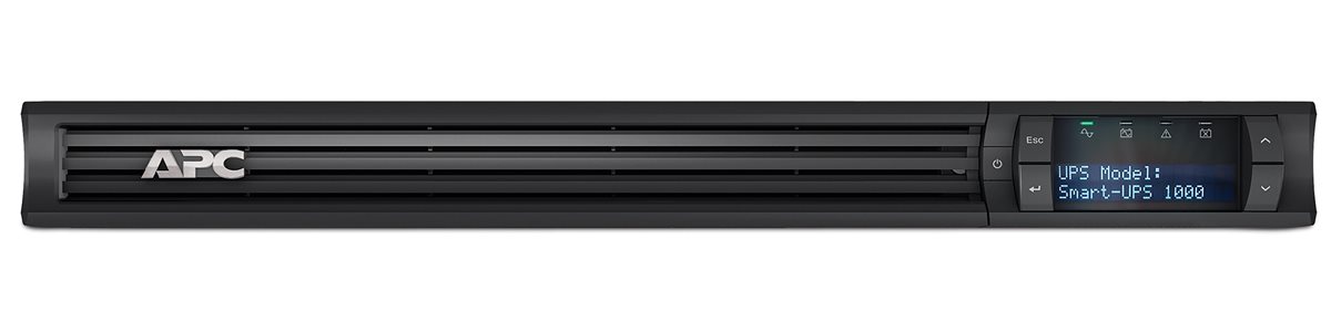 APC Smart-UPS - Line Interactive - 1000 VA - LCD - Rackmount 1U - 120V ...