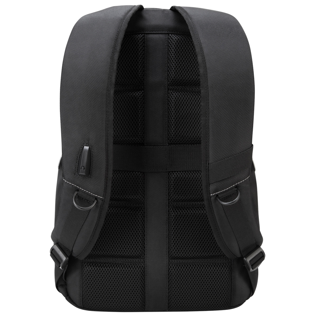 Targus® Legend IQ Backpack, 12-6/10 x 10-1/2 x 18-3/10, Black - WB Mason