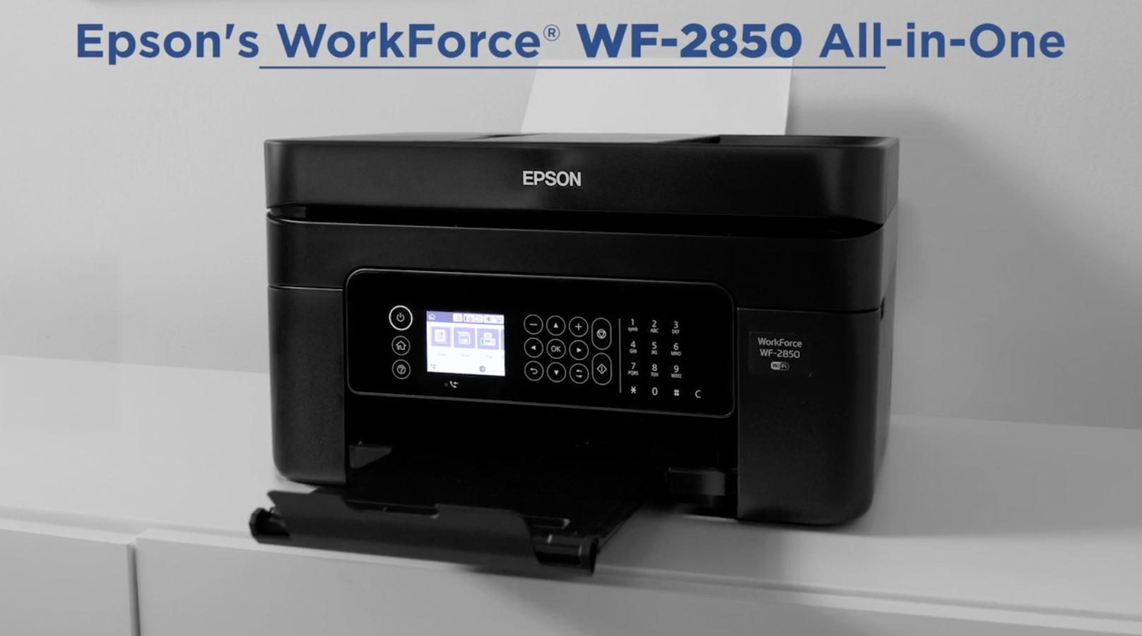 Epson® WorkForce® WF-2850 Wireless Color Inkjet All-In-One Printer 