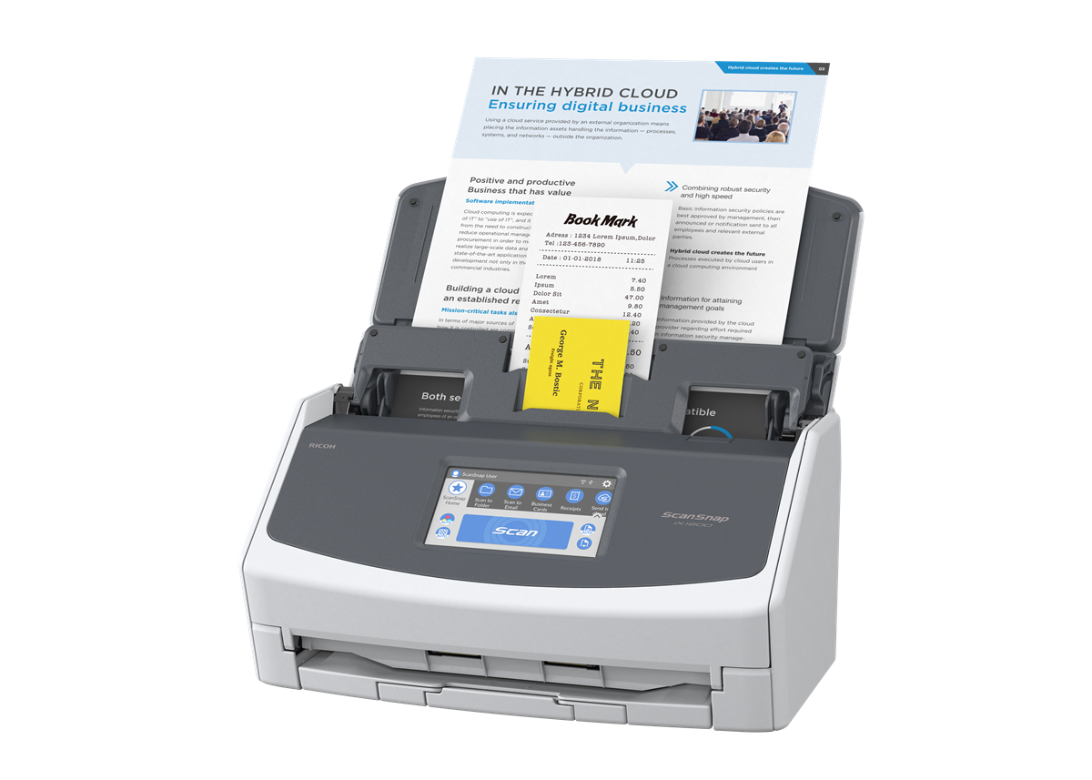 Ricoh / Fujitsu ScanSnap iX1600 Versatile Cloud Enabled Scanner