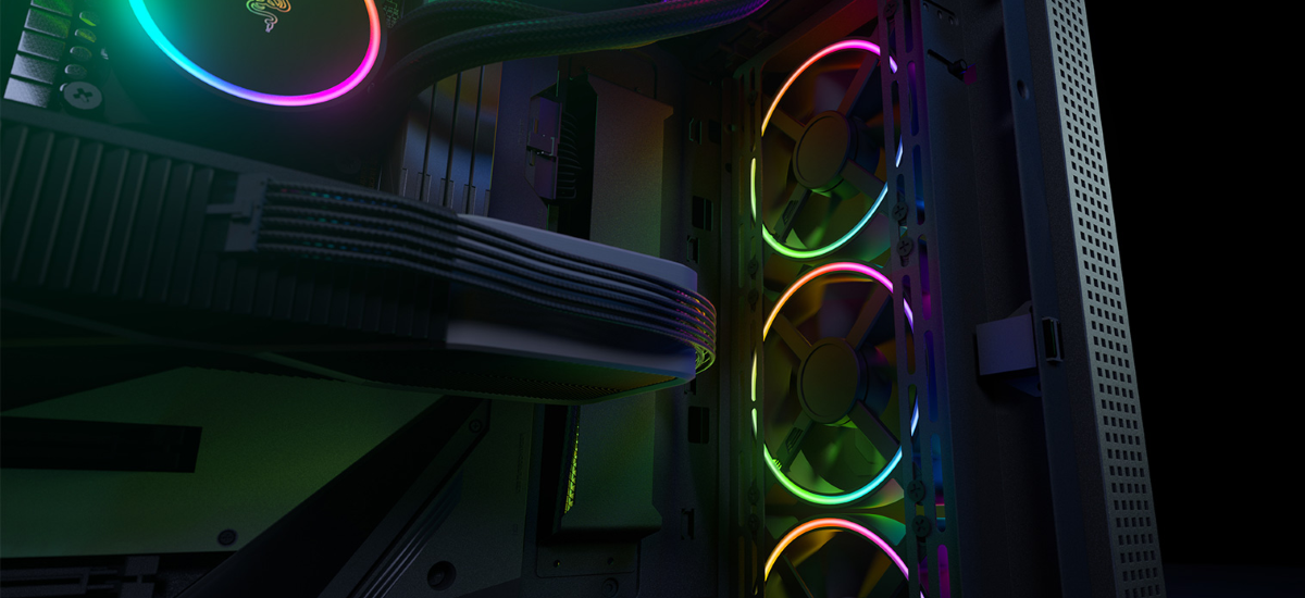 Razer Kunai Chroma RGB 140MM LED PWM Performance Fan - 3 Fans 