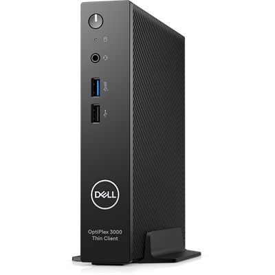 Image d’un client léger Dell OptiPlex 3000 sur un fond blanc