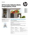 US-HP Everyday Adhesive Gloss Polypropylene, 2 Pack Technical Data Sheet