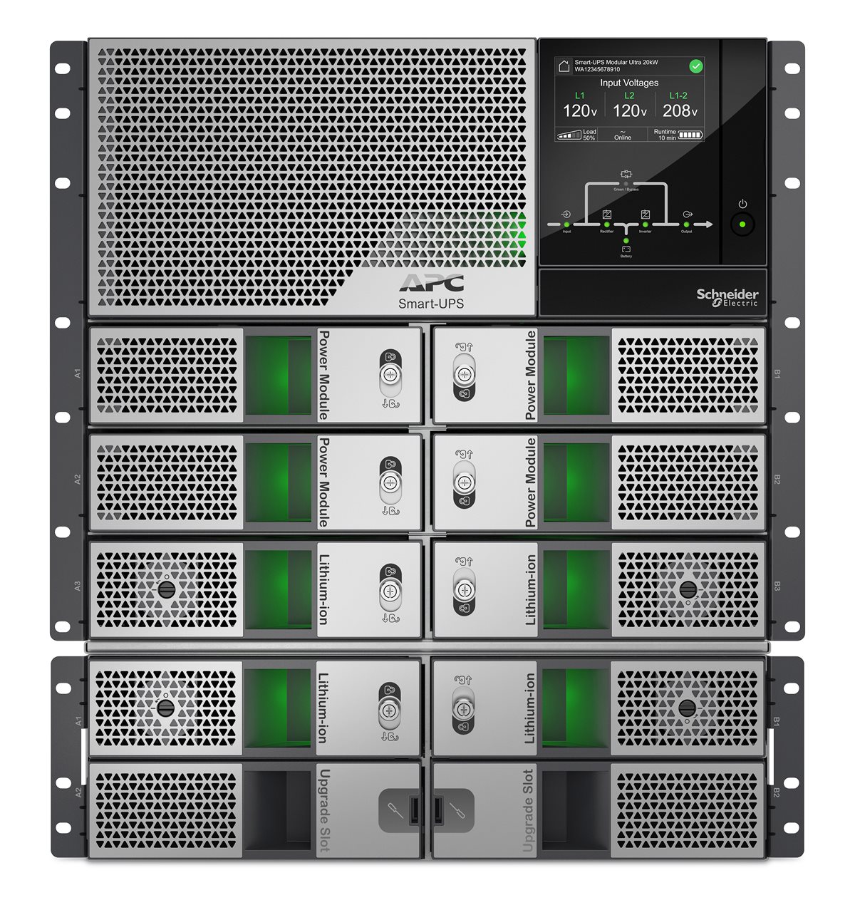 APC Smart-UPS Modular Ultra - UPS - on-line, scalable, n+1 redundant ...