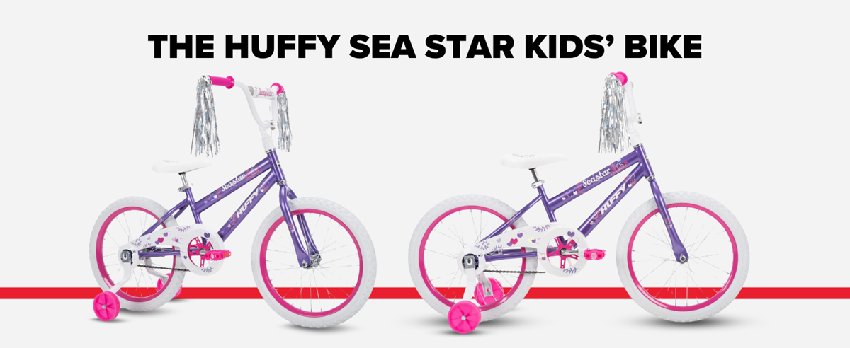 Side profile and angled image of the Huffy Sea Star bike