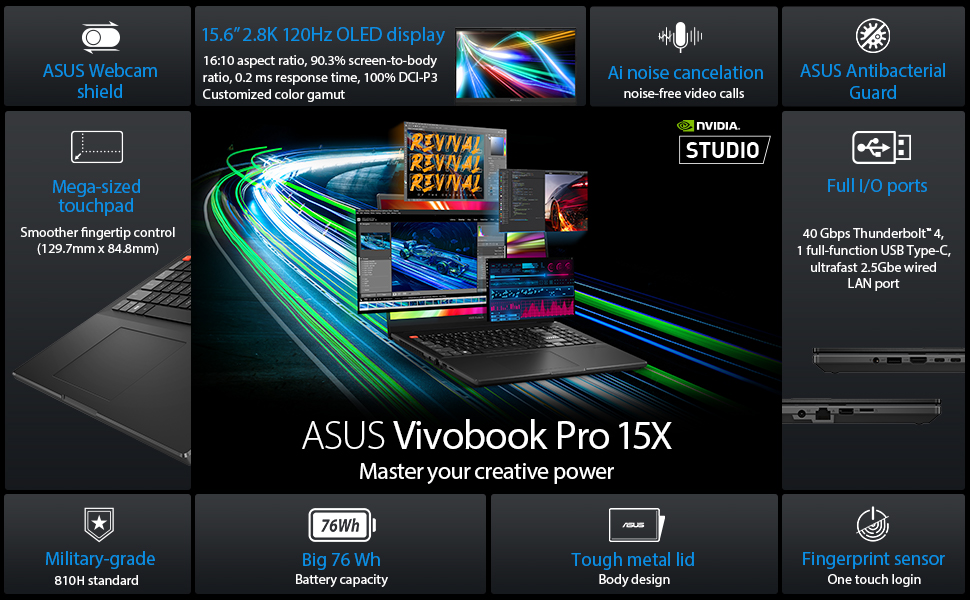 卸・仕入れなら ASUS Vivobook Pro 15X OLED K6501ZM 家電・スマホ・カメラ