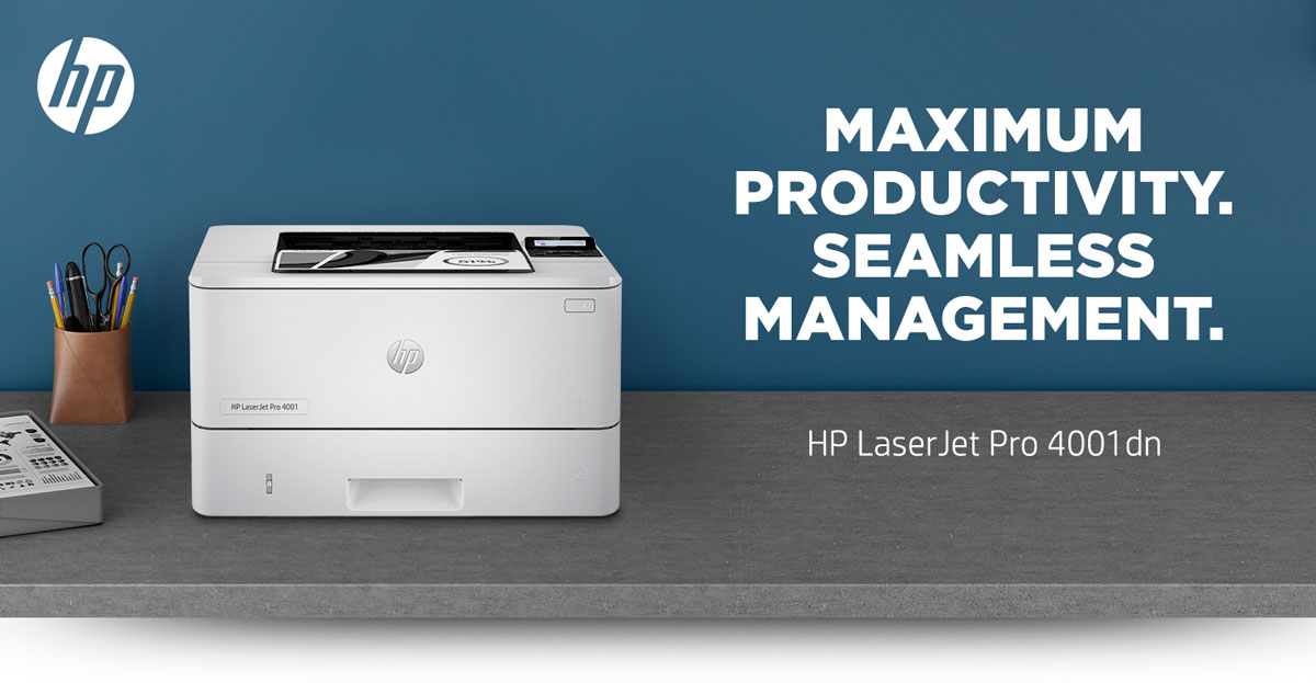 HP LaserJet Pro 4001dn - printer - black and white - laser