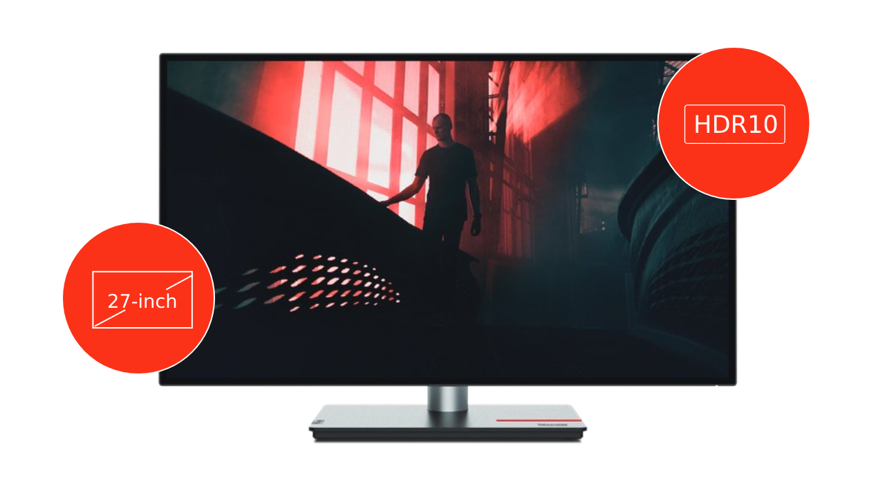 WQHD IPS 27インチ ThinkVision P27q-30 本体のみ Monitor LENOVO ThinkVision P27q-30 27 QHD IPS HDMI DP USB