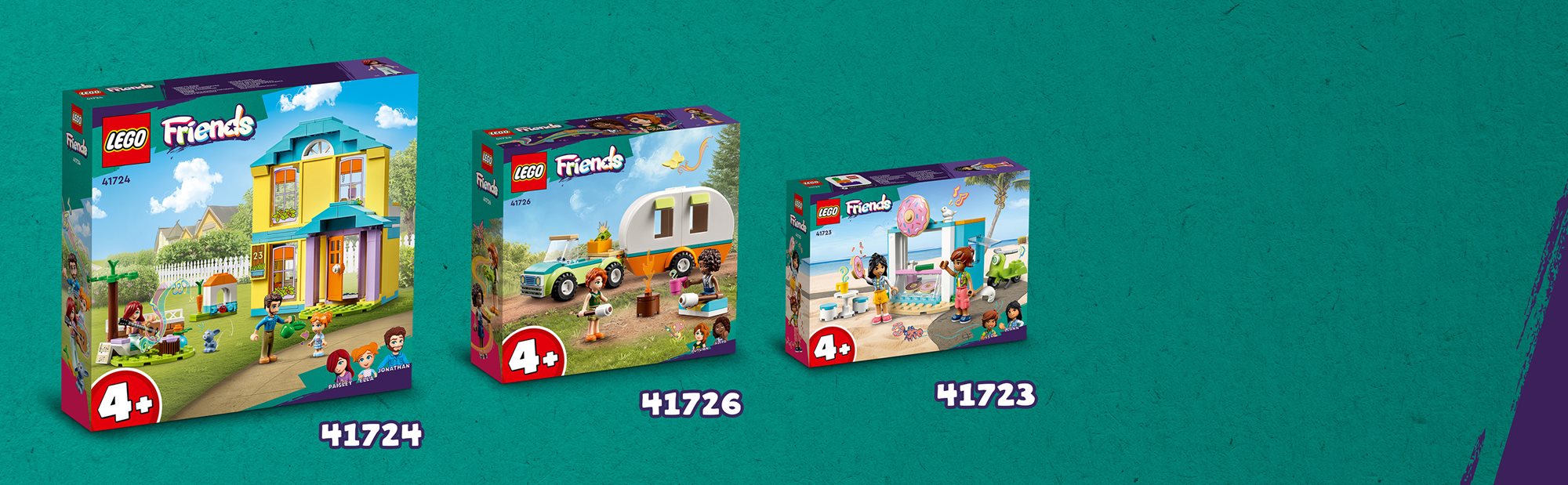 LEGO Friends Holiday Camping Trip 41726, Toy Caravan with Car, Toy Camper  Van, Pretend Play Toy Camping Set for Kids, Girls and Boys 4+ Year Old