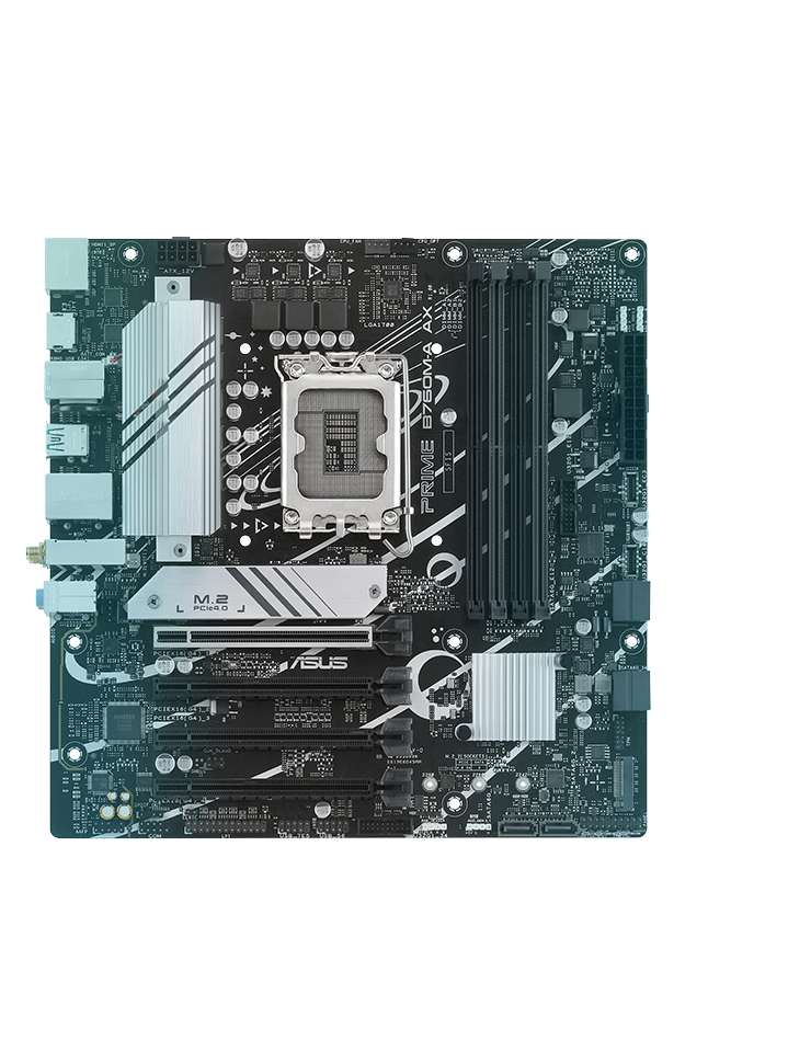 ASUS PRIME B760M-A AX - motherboard - micro ATX - LGA1700 Socket