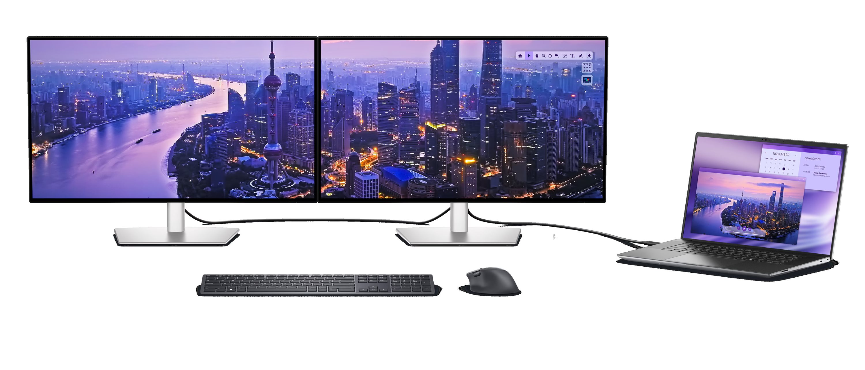 Dell U2725QE 27インチ 4K Thunderbolt モニター Dell Ultra Sharp 27 4K Thunderbolt Hub Monitor - U2725QE
