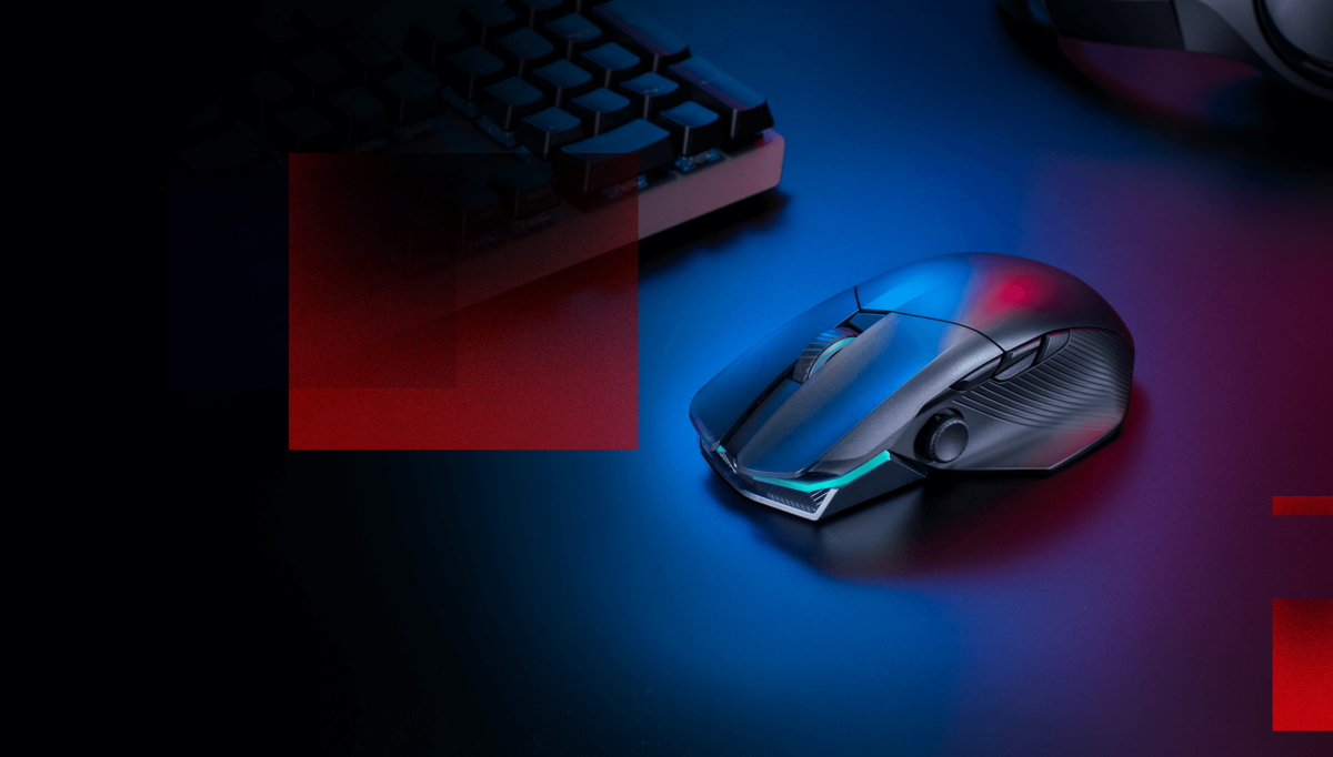 Asus ROG Chakram X Origin Gaming Mouse, Tri-mode connectivity (2.4GHz RF,  Bluetooth, Wired), 36000 DPI sensor, 11 programmable buttons, Detachable