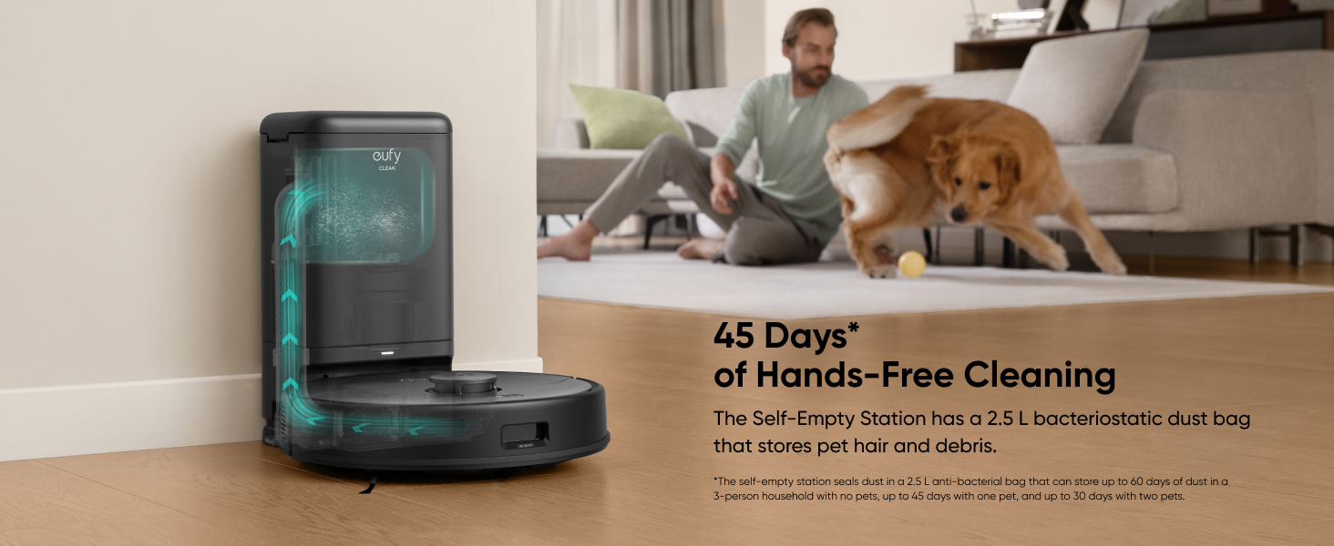Buy eufy X8 Pro Robot Vacuum and Self-Empty Station for Pet
