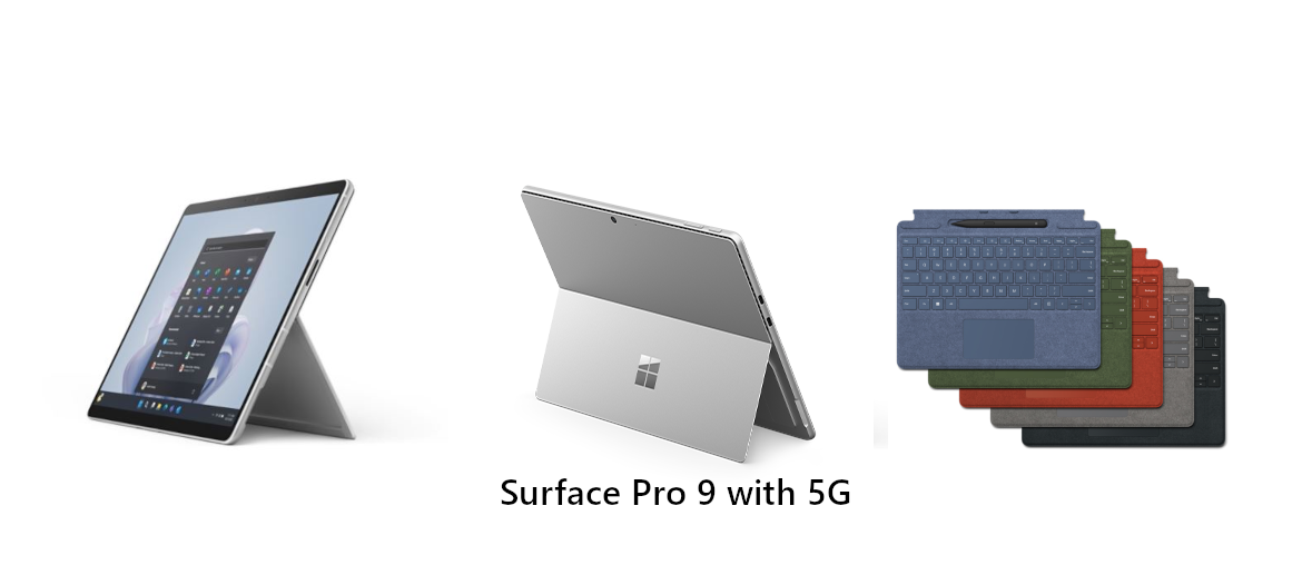 Microsoft Surface Pro 9 for Business - 13 - Core i5 1245U - Evo - 16 GB  RAM - 256 GB SSD