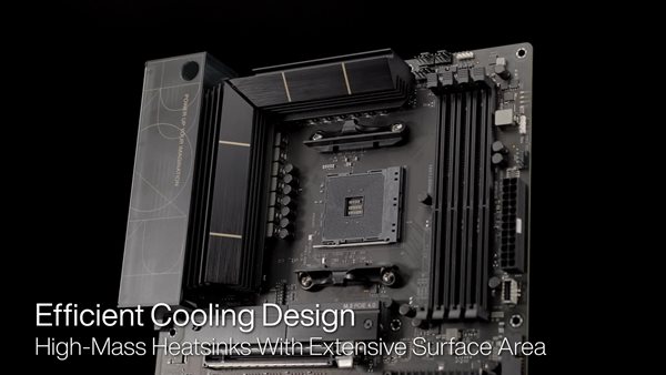 thumbnail video image 2 of ASUS ProArt B550-Creator AMD (Ryzen 5000/3000) ATX content creator motherboard (Thunderbolt™ 4, dual M.2, PCIe 4.0, Dual 2.5 Gb Lan, DisplayPort/HDMI, USB 3.2 Gen 2 Type-A and Type-C, and RGB headers), 2 of 8