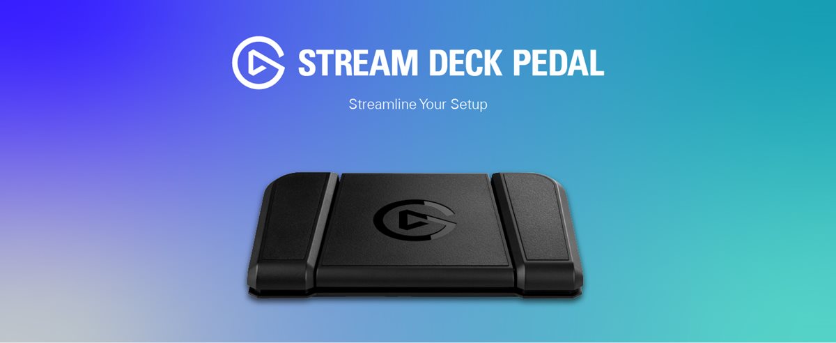 Stream deck pedal