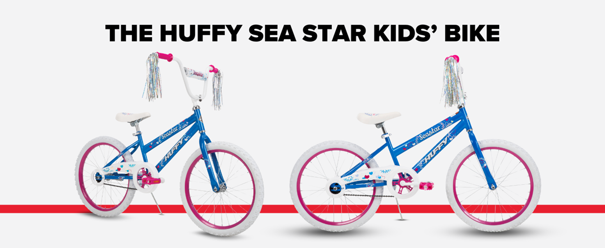 Side profile and angled image of the Huffy Sea Star bike