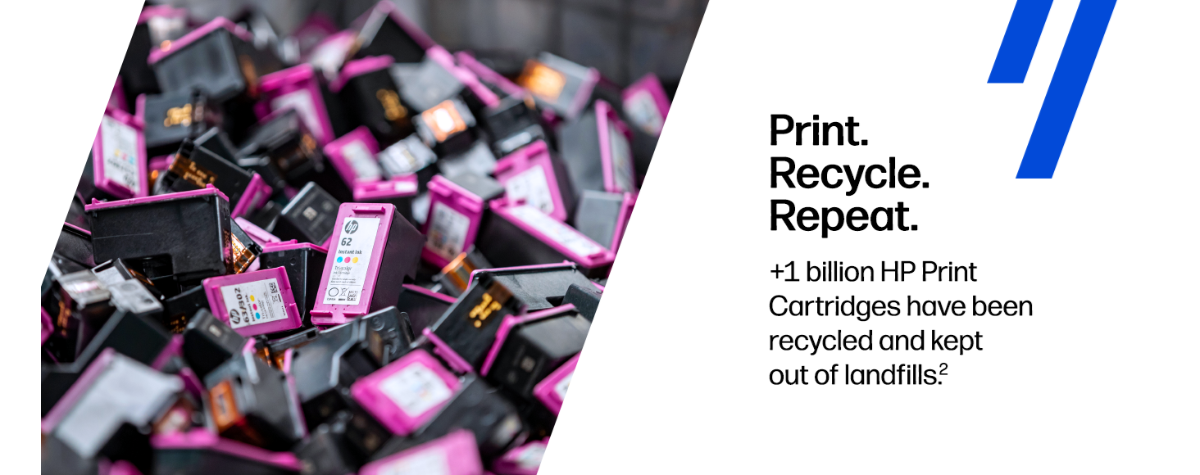 original hp ink recycle recycling planet partners