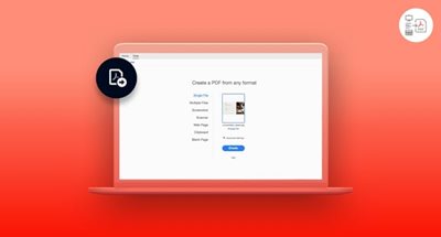 Convert any format to PDF and vice versa.