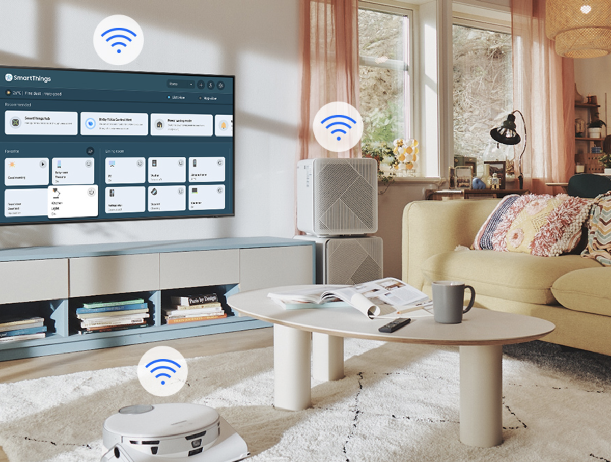 Vie connectée (avec SmartThings intégrés)