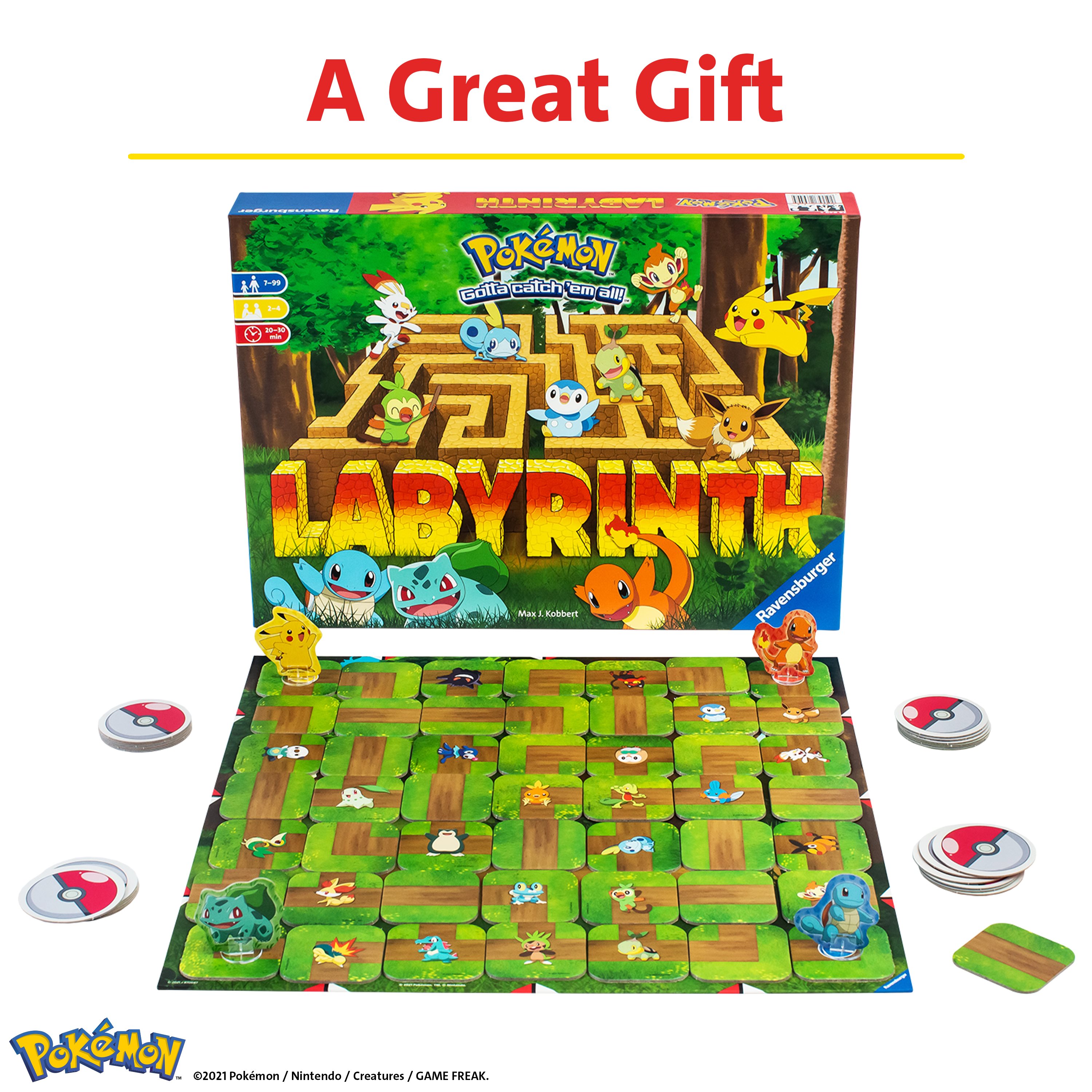 Buy Pokemon Labyrinth Board Game | Board games | Argos