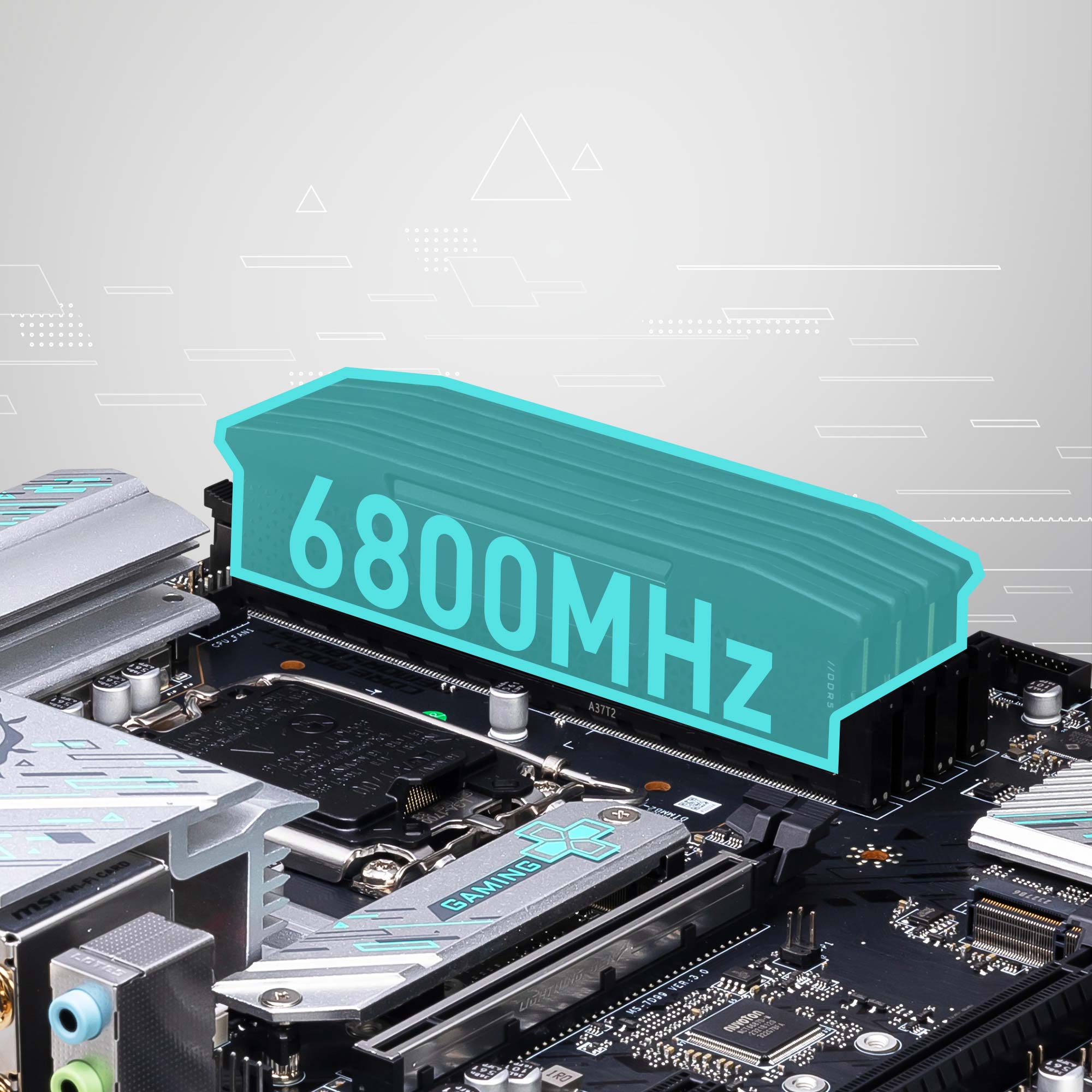 MSI B760M GAMING PLUS WIFI Motherboard micro ATX LGA1700 Socket