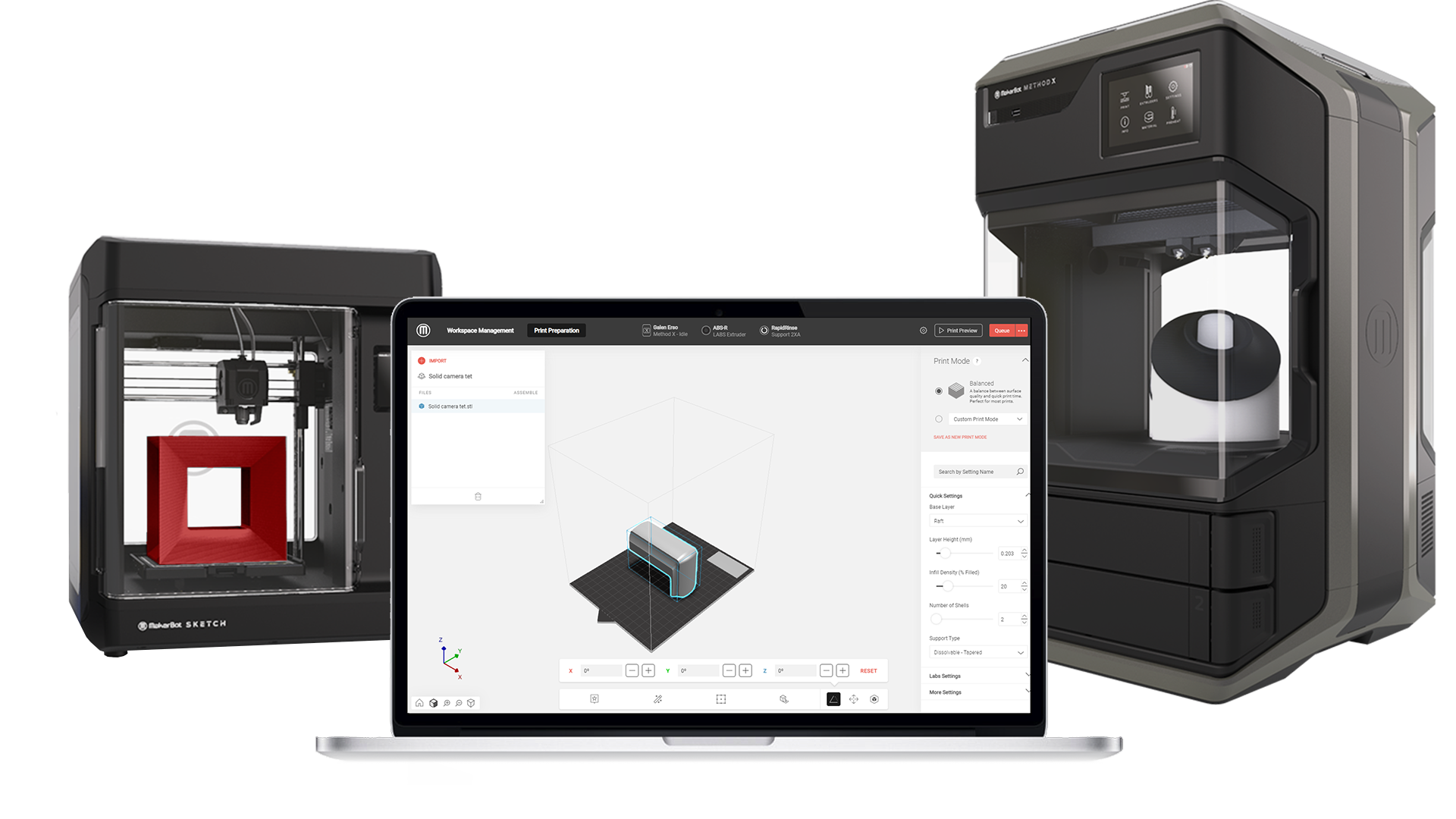 MakerBot Method X - Carbon Fiber Edition - 3D printer