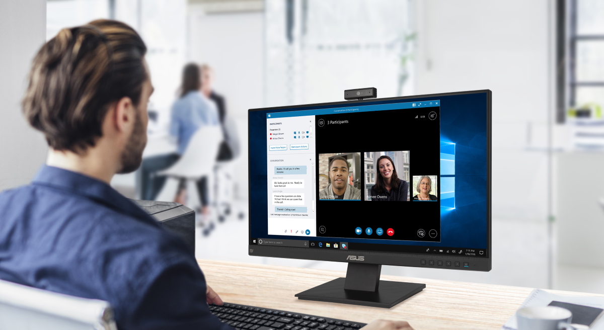 ASUS 27' Full HD (1080p) Wide Frameless LED Monitor with Webcam and  Speakers - Walmart.com